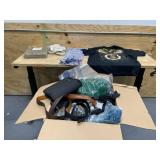 Lot of - Various Clothes, Belts, and Accessories Lot of - Various Clothes, Belts, and Accessories