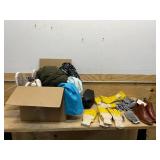 Lot of - Various Clothes, Gloves, Shoes and Accessories Lot of - Various Clothes, Gloves, Shoes and Accessories