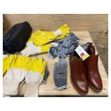 Lot of - Various Clothes, Gloves, Shoes and Accessories Lot of - Various Clothes, Gloves, Shoes and Accessories