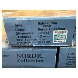 Nordic Collection Natural Oak Vinyl Plank - 487.56 total SF Nordic Collection Natural Oak Vinyl Plank - 487.56 total SF