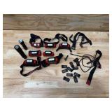 Lot of many Milwaukee Headlamps and Flash Lights Lot of many Milwaukee Headlamps and Flash Lights