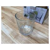 Gibson Home Great Foundations 4 piece 13 oz Embossed Glass Set Gibson Home Great Foundations 4 piece 13 oz Embossed Glass Set