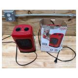 Lot of 2 - KUL Ceramic Fan Heater Lot of 2 - KUL Ceramic Fan Heater
