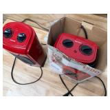 Lot of 2 - KUL Ceramic Fan Heater Lot of 2 - KUL Ceramic Fan Heater