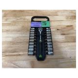 PITTSBURGH 1/4 in. Drive SAE & Metric High Visibility Socket Set – 21 Pc. (08072518) PITTSBURGH 1/4 in. Drive SAE & Metric High Visibility Socket Set – 21 Pc. (08072518)