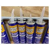 Lot of 12 - Liquid Nails Heavy Duty 10 oz. White Low VOC Construction Adhesive Lot of 12 - Liquid Nails Heavy Duty 10 oz. White Low VOC Construction Adhesive
