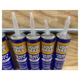 Lot of 12 - Liquid Nails Heavy Duty 10 oz. White Low VOC Construction Adhesive Lot of 12 - Liquid Nails Heavy Duty 10 oz. White Low VOC Construction Adhesive