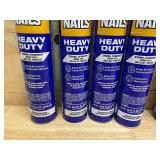 Lot of 12 - Liquid Nails Heavy Duty 10 oz. White Low VOC Construction Adhesive Lot of 12 - Liquid Nails Heavy Duty 10 oz. White Low VOC Construction Adhesive