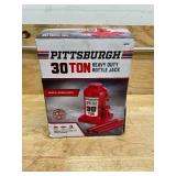PITTSBURGH 30 Ton Hydraulic Bottle Jack (08725115) PITTSBURGH 30 Ton Hydraulic Bottle Jack (08725115)