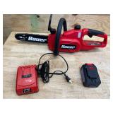 Bauer 20 Volt Cordless 10" Chainsaw (080725178) Bauer 20 Volt Cordless 10" Chainsaw (080725178)