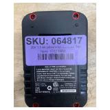 Bauer 20v HyperMac Lithium-Ion Compact Battery (0872530) Bauer 20v HyperMac Lithium-Ion Compact Battery (0872530)