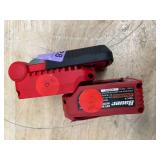 Lot of 2 - Bauer Compact Flashlight (Tool Only) and 20V Battery (0872520) Lot of 2 - Bauer Compact Flashlight (Tool Only) and 20V Battery (0872520)