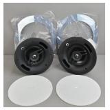 2x Crestron Saros IC6T-W-T 6.5" In-Ceiling Commercial Speakers / MSRP: $400+ 2x Crestron Saros IC6T-W-T 6.5" In-Ceiling Commercial Speakers / MSRP: $400+
