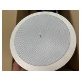 (3x) QSC AD-C6T 6.5" In-Ceiling Speakers – 70V/100V & 8 Ohm / MSRP: $525 (3x) QSC AD-C6T 6.5" In-Ceiling Speakers – 70V/100V & 8 Ohm / MSRP: $525