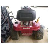 White Outdoor Riding Lawn Mower White Outdoor Riding Lawn Mower