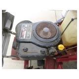 White Outdoor Riding Lawn Mower White Outdoor Riding Lawn Mower