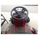 White Outdoor Riding Lawn Mower White Outdoor Riding Lawn Mower