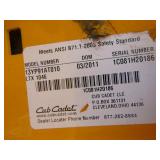 Cub Cadet Riding Lawn Mower Cub Cadet Riding Lawn Mower