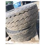 4 Duro Trailer Tires on 4-Hole Rims 4 Duro Trailer Tires on 4-Hole Rims