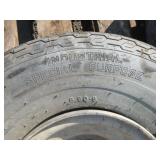 2 Armstrong Trailer Tires on 4-Hole Rims 2 Armstrong Trailer Tires on 4-Hole Rims