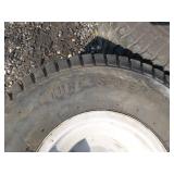 2 Carlisle Turf Saver Tires on Rims 2 Carlisle Turf Saver Tires on Rims