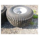 2 Carlisle Turf Saver Tires on Rims 2 Carlisle Turf Saver Tires on Rims