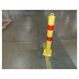 Fold-Down Safety Bollard - 4.5 x 36"
