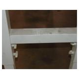 Adjustable Height Steel  Bench with Wood Top 27x72 Inch