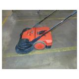 Haaga 697 Profi-line Battery Powered Triple Brush Sweeper, 38" Width