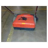 Haaga 697 Profi-line Battery Powered Triple Brush Sweeper, 38" Width