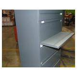 Hon Storage File Cabinet Metal 5 Drawer 36x72 inches