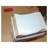 9 Boxes CONTROLTEK $ Currency Straps White 1000 Per Pack (560013)