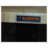 Gladiator 6 ft. Adjustable Height Birch Top Workbench