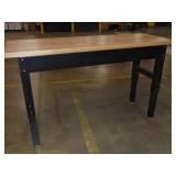 Gladiator 6 ft. Adjustable Height Birch Top Workbench