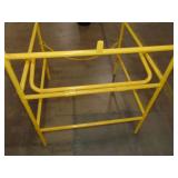 Collapsible Manhole Guard Rail, 33 in x 33 in x 3 1/2 ft, Steel, Yellow