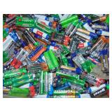 16 Pounds AAA Batteries Over 500 Pair Of Batteries