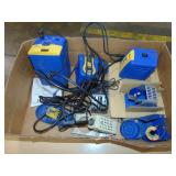Mixed Hakko Soldering Stations