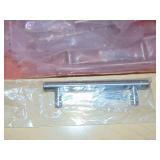 25 Pack 3 3/4 Inch Center to Center Cabinet Pulls Brushed Steel Finish