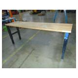 Gladiator 25x96 Inch Adjustable Height Heavy Duty Workbench With 1 Shelf