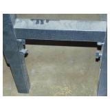 Gladiator 25x96 Inch Adjustable Height Heavy Duty Workbench With 1 Shelf