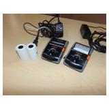 2 Pack Bixolon SPP-R200II Portable Direct Thermal Receipt Label Printer Bluetooth USB