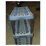 2 Shelves - 36" Wide 22" Tall And 36" Tall 19" Wide