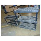 2 Shelves - 36" Wide 22" Tall And 36" Tall 19" Wide