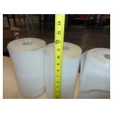 3 Rolls Plastic Roll Bags 12"x10" 1000s of Bags