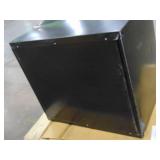 FireKing Lateral Fire-Resistant File Cabinet - 2 Drawer, Black