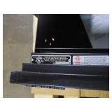 FireKing Lateral Fire-Resistant File Cabinet - 2 Drawer, Black