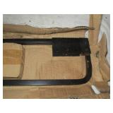 Power Products B25P - Mud Flap Hanger Kit, 0.64", Black, Square Bar