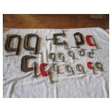 Mixed Lot of C Clamps