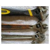 Mixed Lot of Crescent(Adjustable) Wrenches