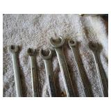 Mixed Lot of Standard Combination Wrenches